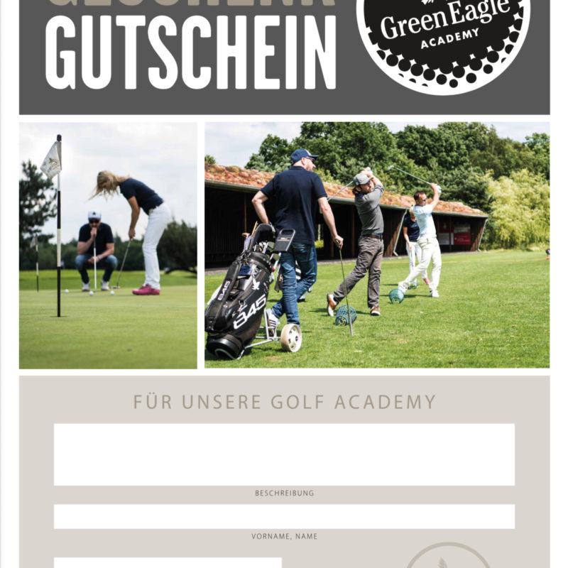 Golf Academy Gutschein