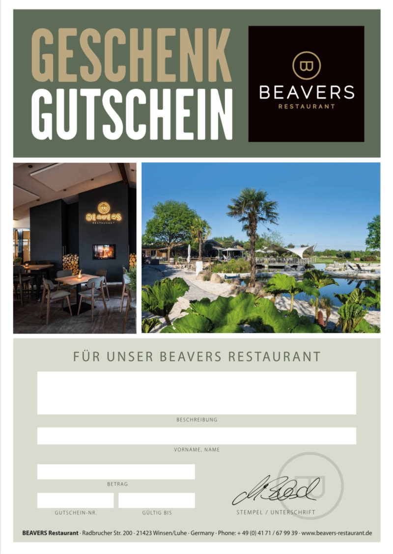 Gastronomie Gutschein