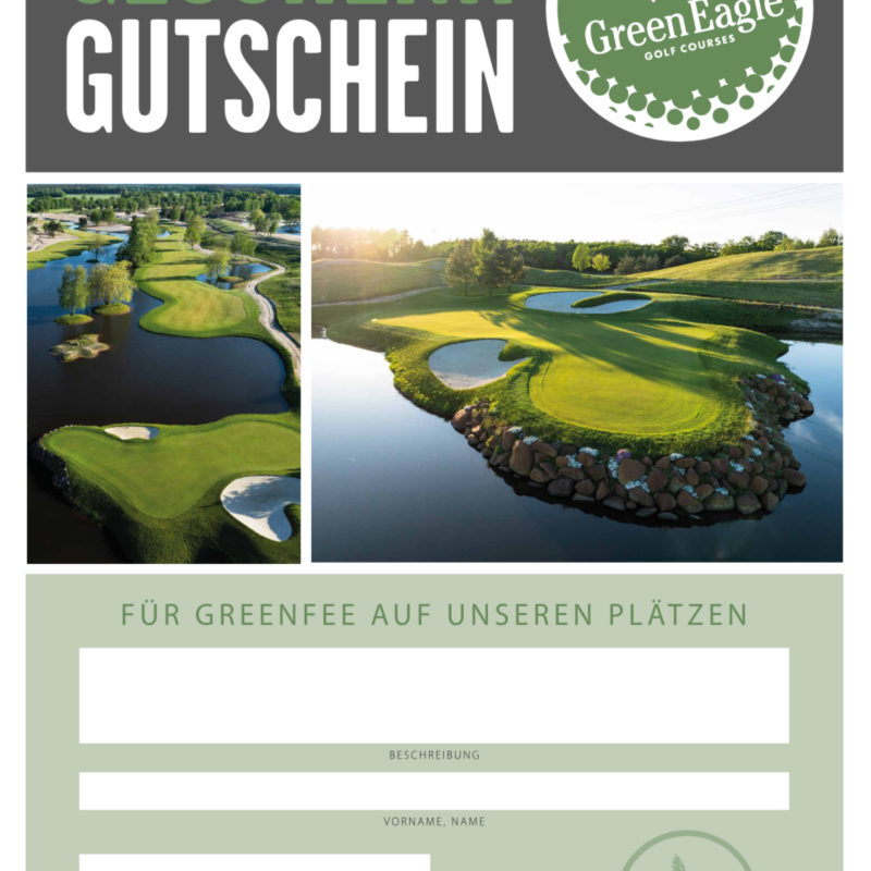 Greenfee Gutschein
