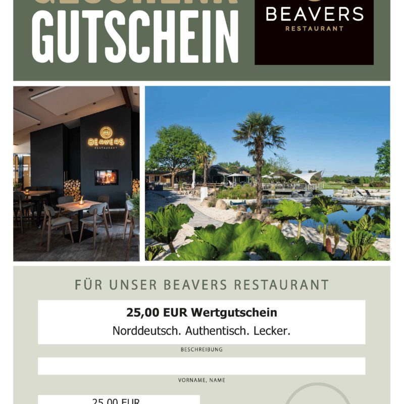 Gastronomie Gutschein